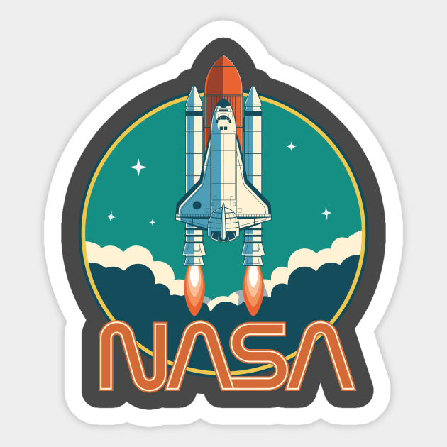 NASA Logo Sticker